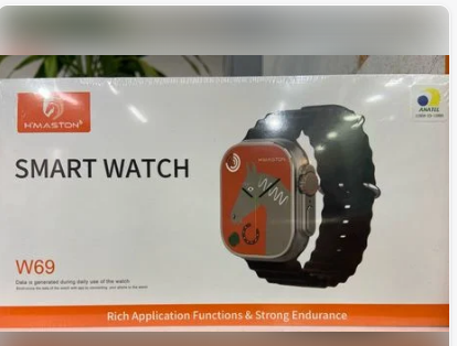 RELOGIO INTELIGENTE W69 SMART WATCH HMASTON