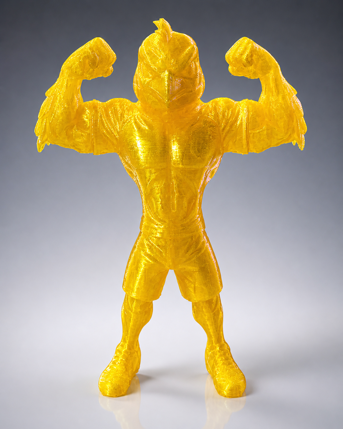 CANARINHO 3D COR UNICA - AMARELO