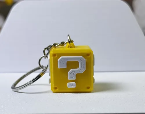 CHAVEIRO BLOCO DE PERGUNTAS - SUPER MARIO