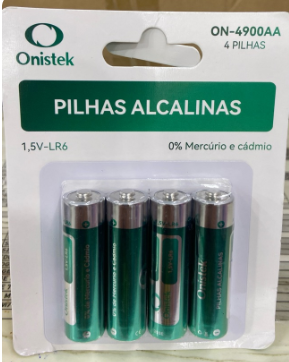 KIT PILHA AA 4UN - ONISTEK