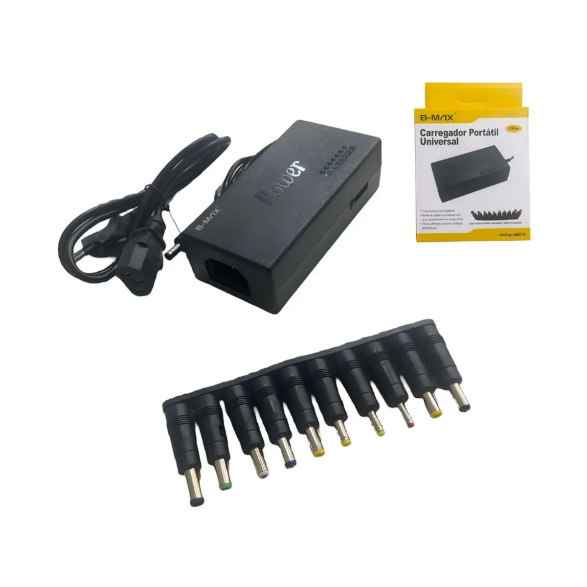 FONTE  UNIVERSAL PORTATIL 12V A 24V